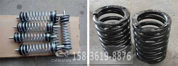 鋼絲壓彈簧：是由鋼絲制成形狀有：圓柱形于圓錐形兩種。