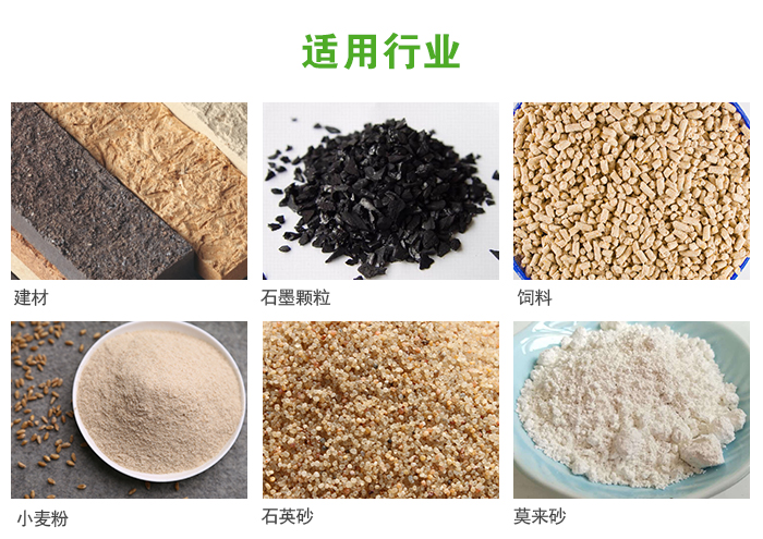 高頻振動(dòng)篩主要用于化工,建材,石墨顆粒,飼料,小麥粉,石英砂,豆?jié){,果汁等各種物料的干法、濕法篩分、分級(jí)、脫水,過(guò)濾。
